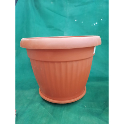 مركن دائري 57 سم - بني