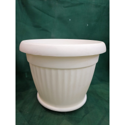 مركن دائري 57 سم - ابيض