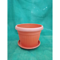 مركن دائري 35 سم - بني