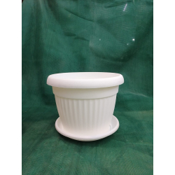 مركن دائري 35 سم - ابيض