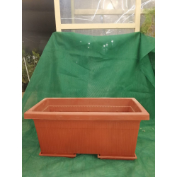 مركن مستطيل 100سم - بني