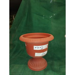 مركن دائري كاس 16 سم - بني