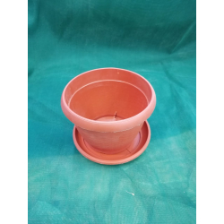 مركن دائري 25 سم - بني