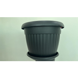 مركن دائري 45 سم - اسود