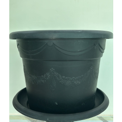 مركن دائري 75سم - اسود